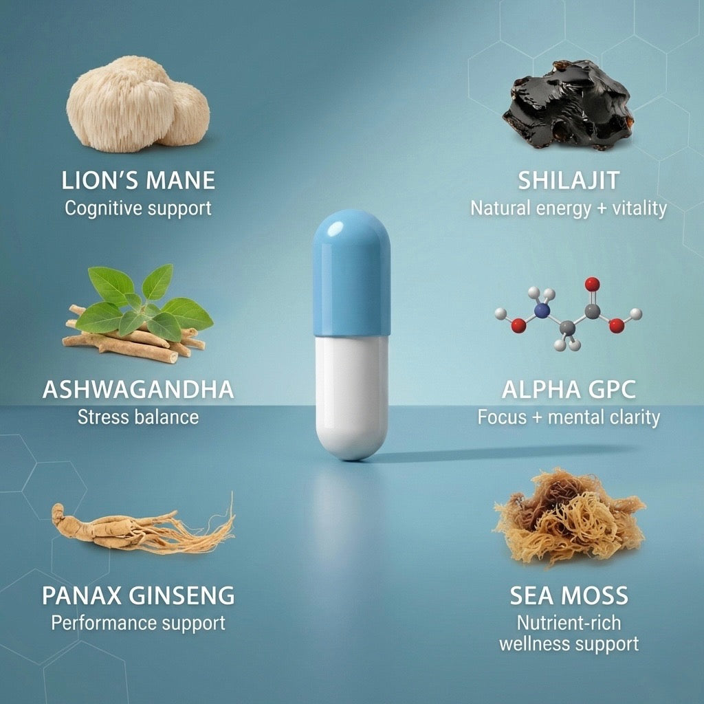 ENERGY & FOCUS (6 in 1) FORMULA