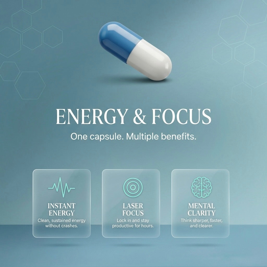 ENERGY & FOCUS (6 in 1) FORMULA