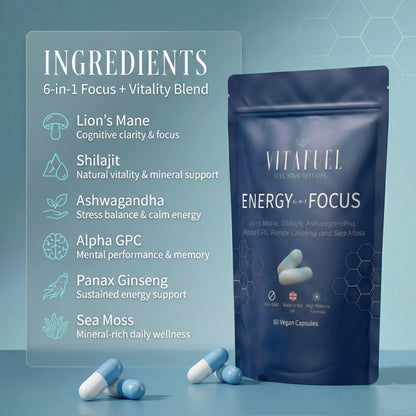 ENERGY & FOCUS (6 in 1) FORMULA