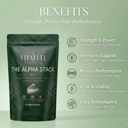 THE ALPHA STACK (5 in 1) Formula
