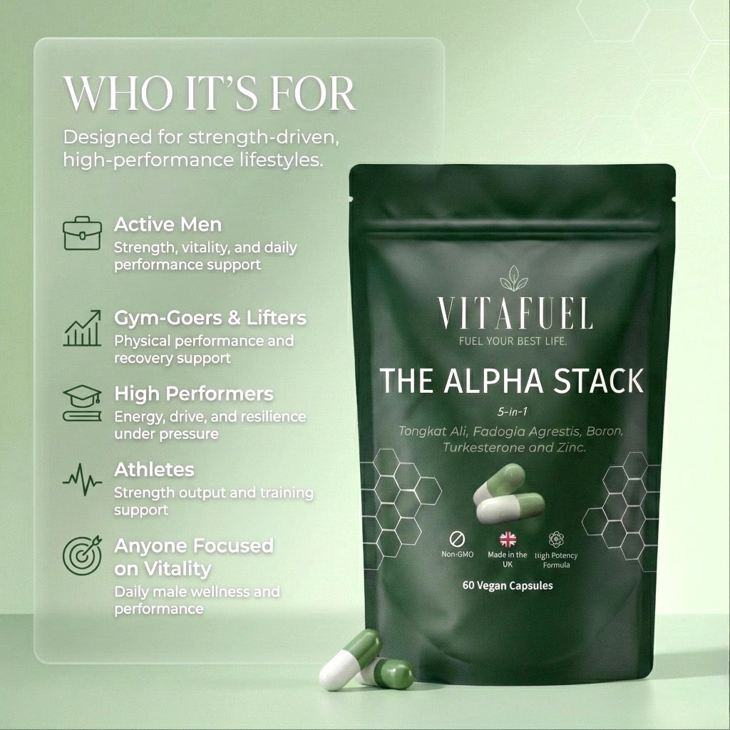 THE ALPHA STACK (5 in 1) Formula